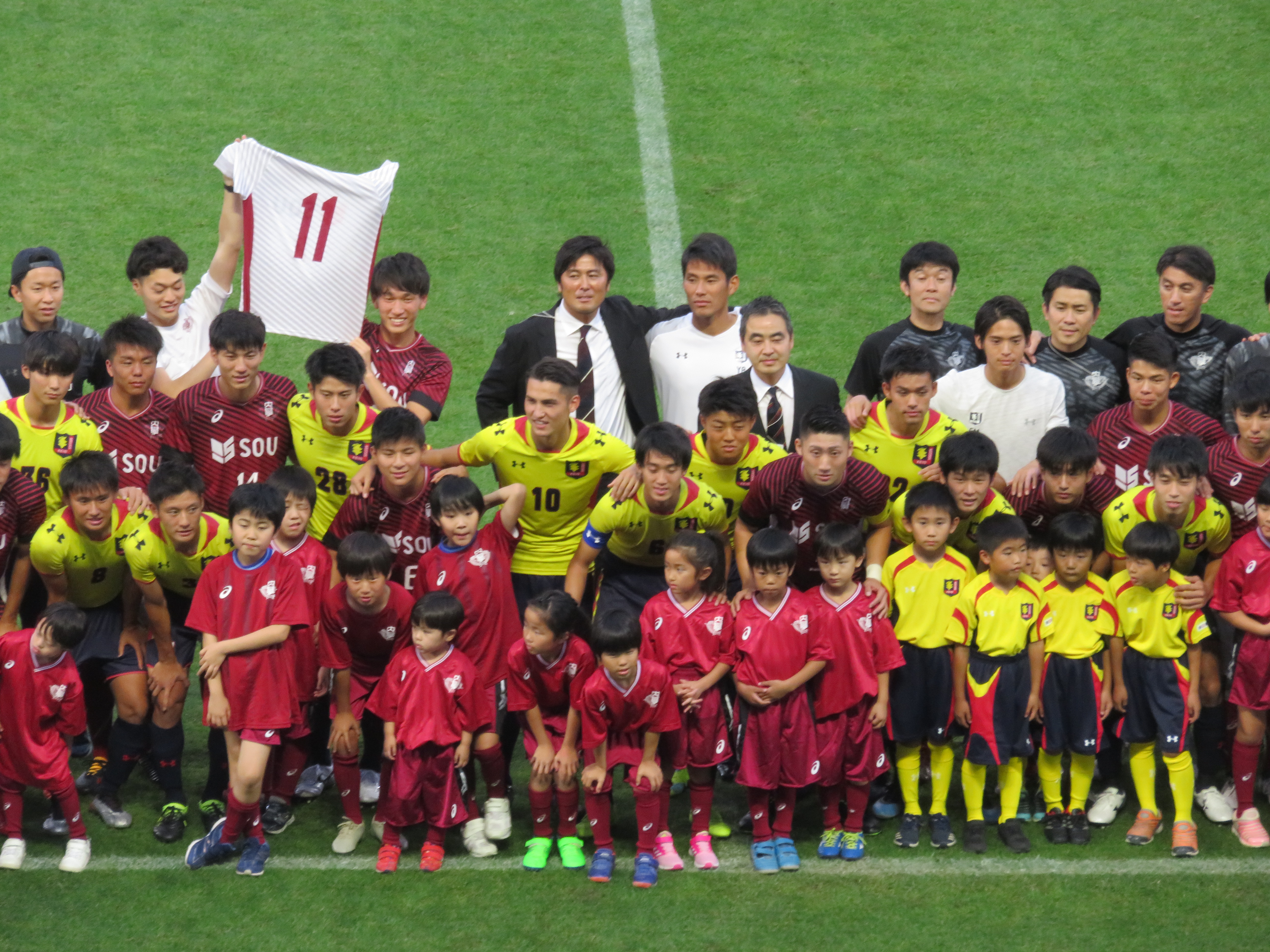 早慶サッカー観戦記 大田稲門会